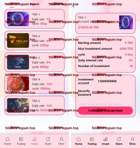 trx粉色UI多语言理财系统源码-147源码网 - 旗舰级完整可用源码
